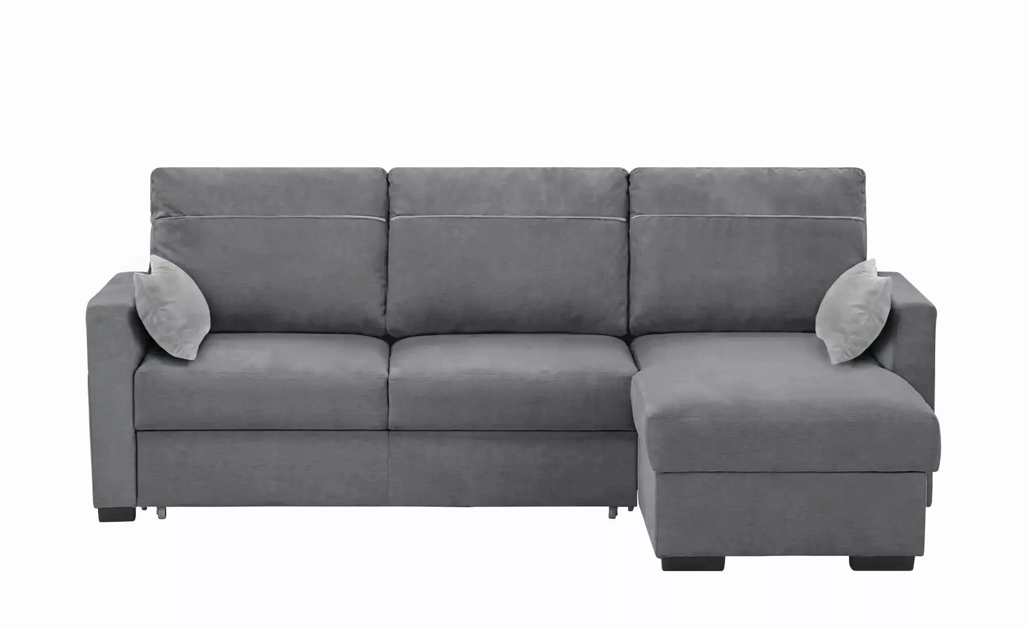 Ecksofa  Simba ¦ grau ¦ Maße (cm): B: 232 H: 87 T: 158 Polstermöbel > Sofas günstig online kaufen