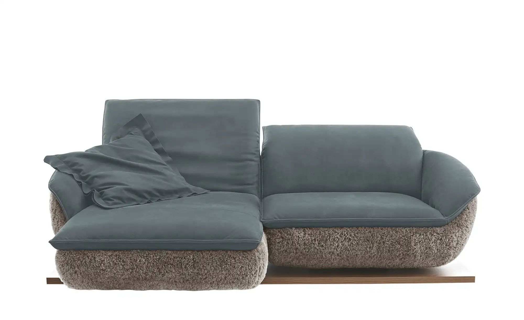 KOINOR Ecksofa  Mooove ¦ blau ¦ Maße (cm): B: 242 H: 99 T: 153 Polstermöbel günstig online kaufen