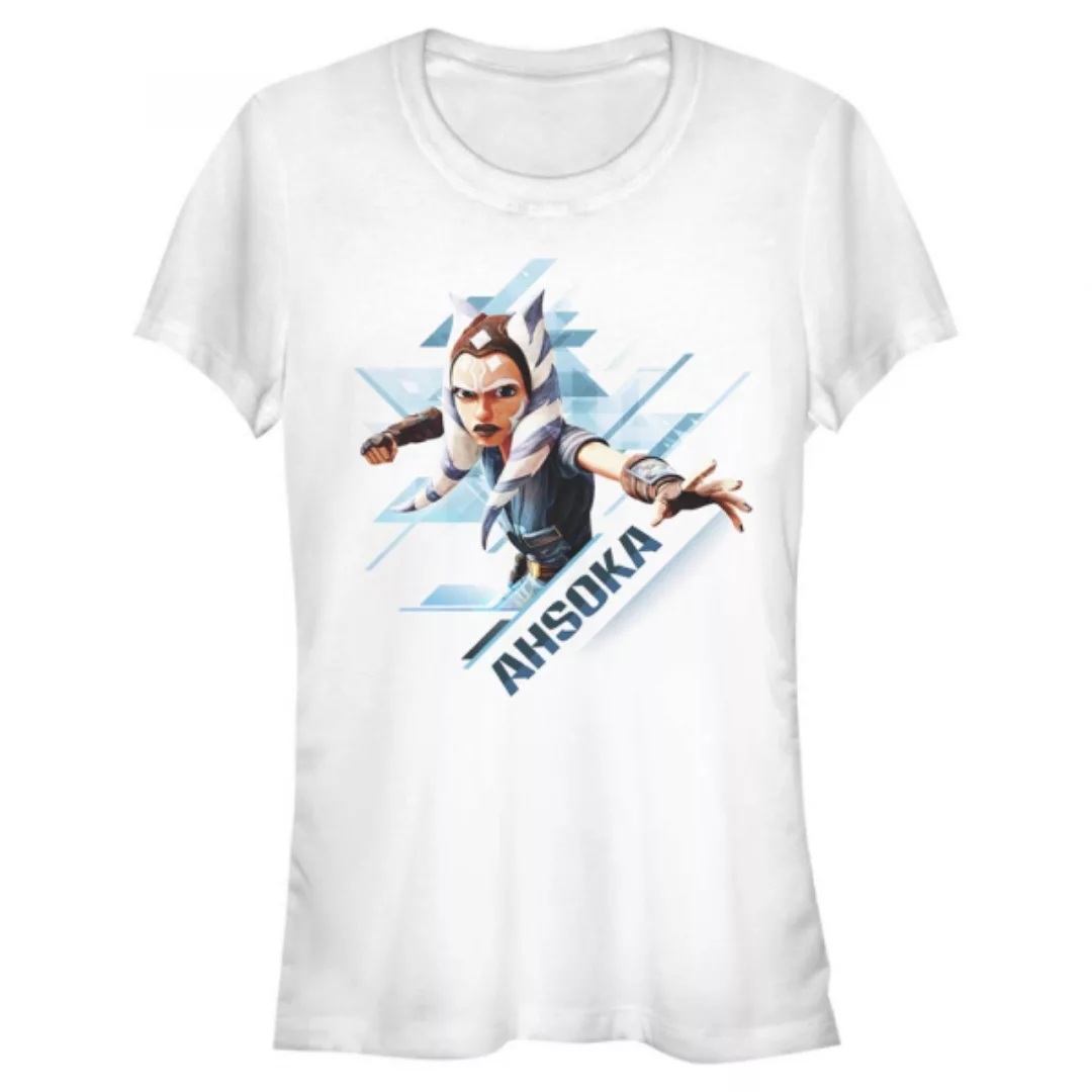 Star Wars - The Clone Wars - Ahsoka Angled - Frauen T-Shirt günstig online kaufen