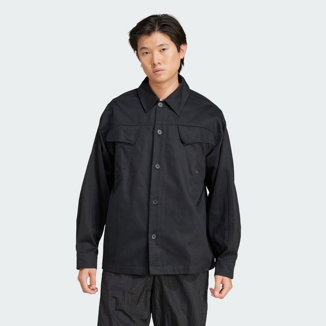 adidas Originals Langarmshirt PREMIUM ESSENTIALS WORKWEAR HEMDJACKE günstig online kaufen