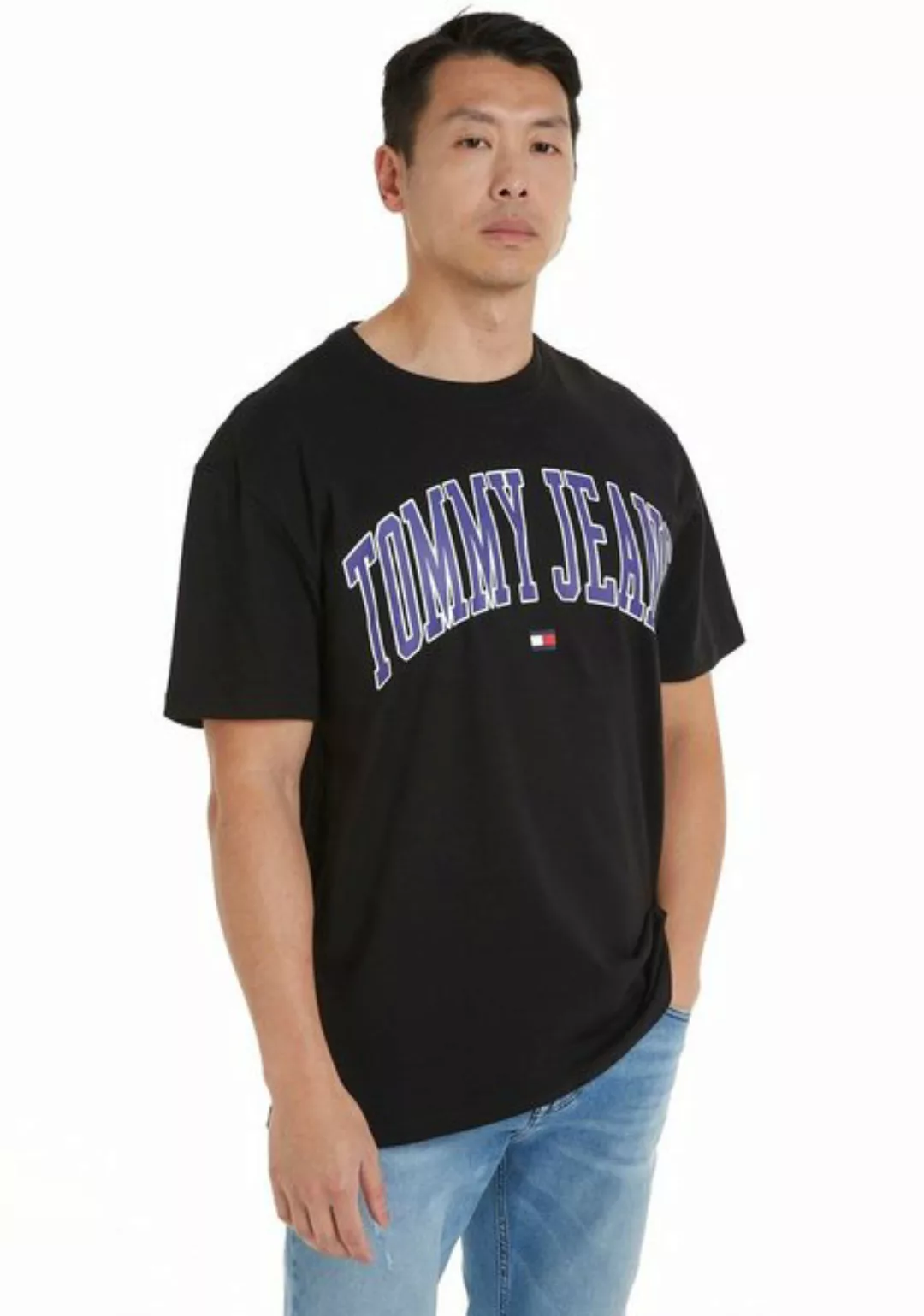 Tommy Jeans Plus T-Shirt TJM REG POPCOLOR VARSITY TEE EXT Große Größen, mit günstig online kaufen