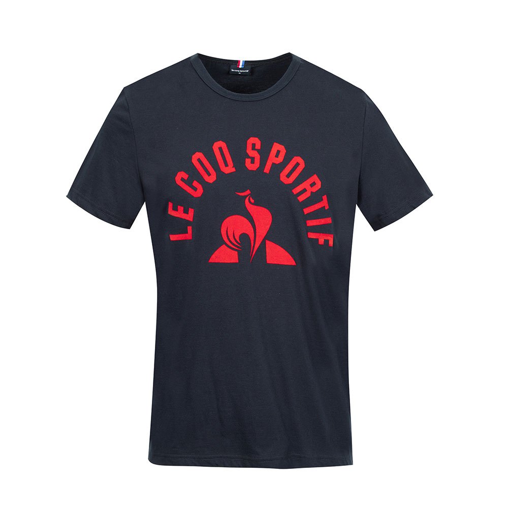 Le Coq Sportif Bat N°2 Kurzärmeliges T-shirt 2XL Sky Captain / Tech Red günstig online kaufen