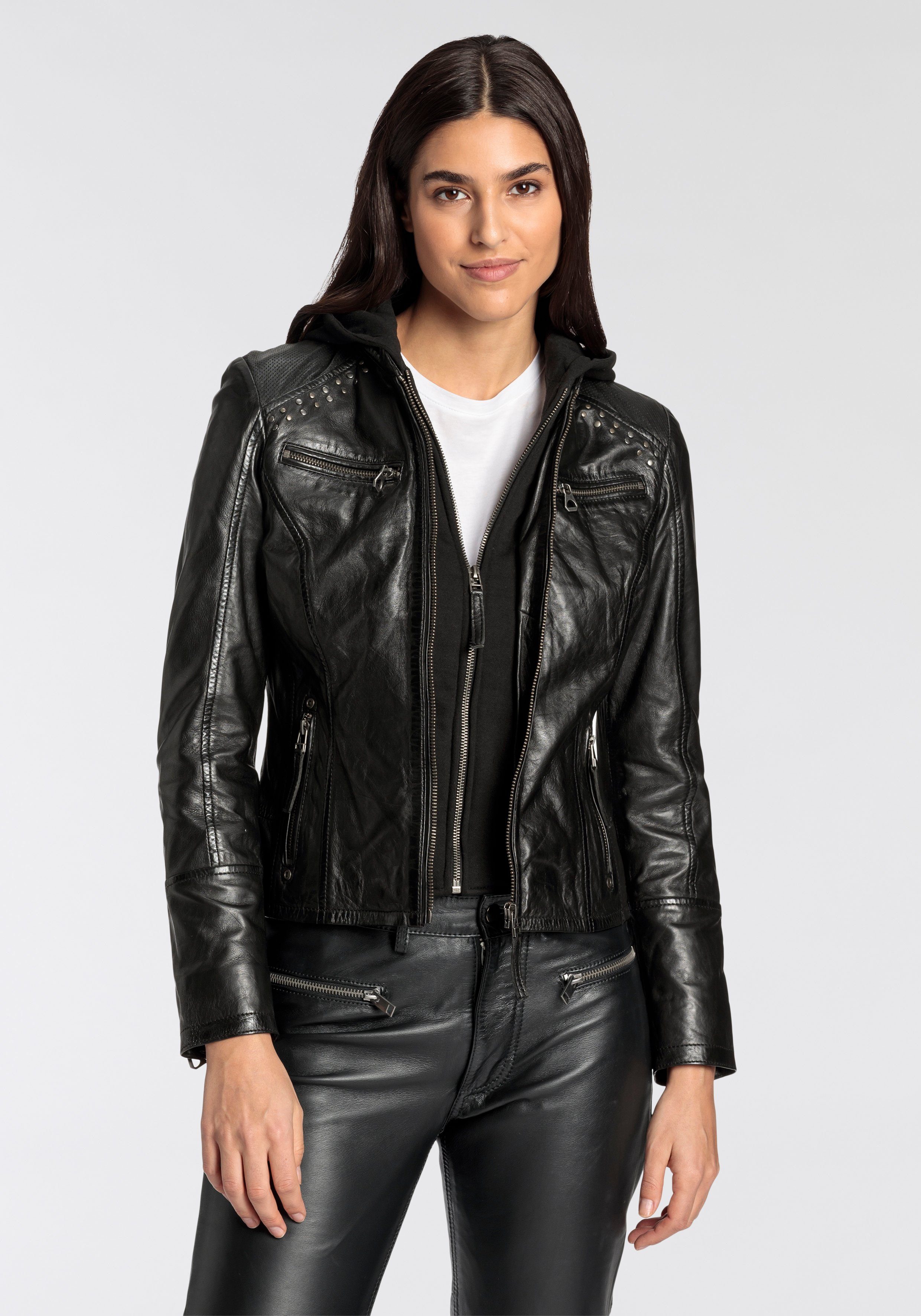 Mauritius Bikerjacke GWNinica OT mit Stepp- günstig online kaufen