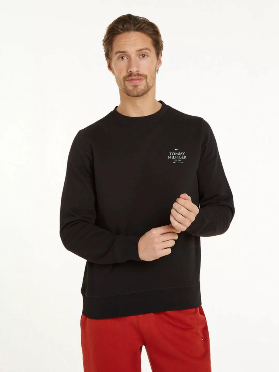 Tommy Hilfiger Sweatshirt HILFIGER STACK SWEATSHIRT günstig online kaufen