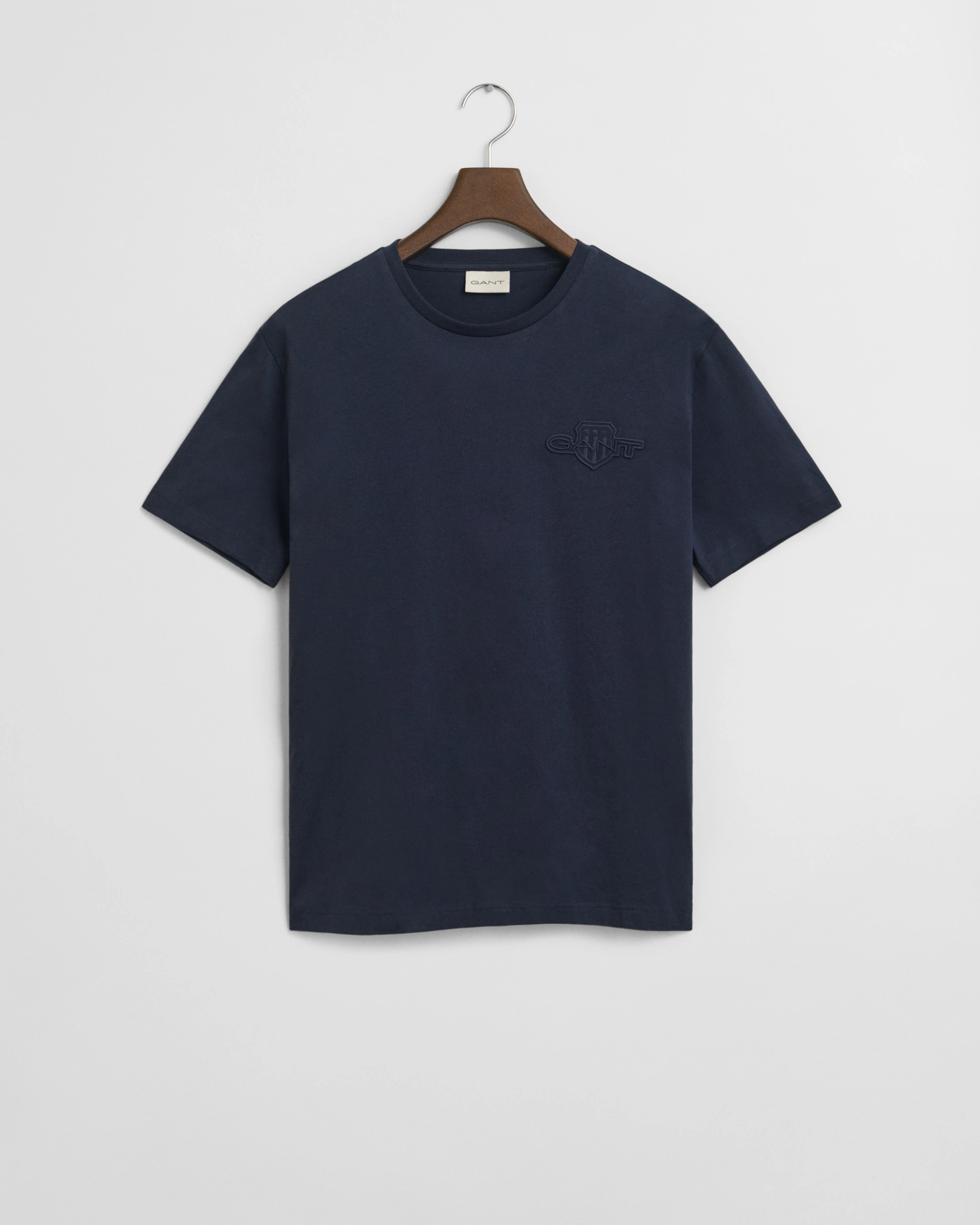 Gant T-Shirt "REG TONAL SHIELD SS T-SHIRT", Stickerei, Rundhals, regular fi günstig online kaufen