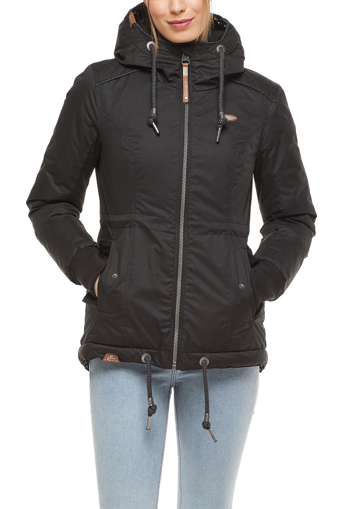 Ragwear Damen Jacke DANKA 2121-60003 Black 1010 Schwarz günstig online kaufen