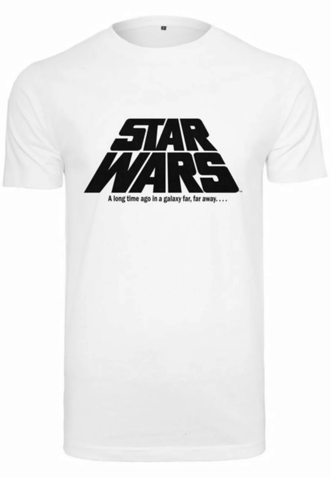 Merchcode Kurzarmshirt Merchcode Herren Star Wars Original Logo Tee (1-tlg) günstig online kaufen