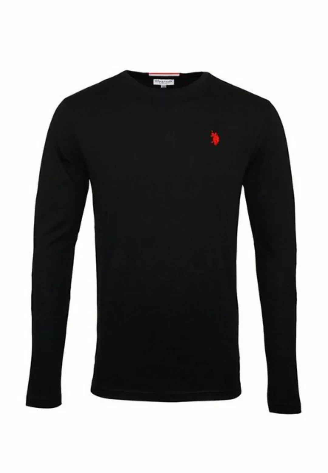 U.S. Polo Assn Longsleeve Longsleeve Langarmshirt mit Rundhalsausschnitt (1 günstig online kaufen