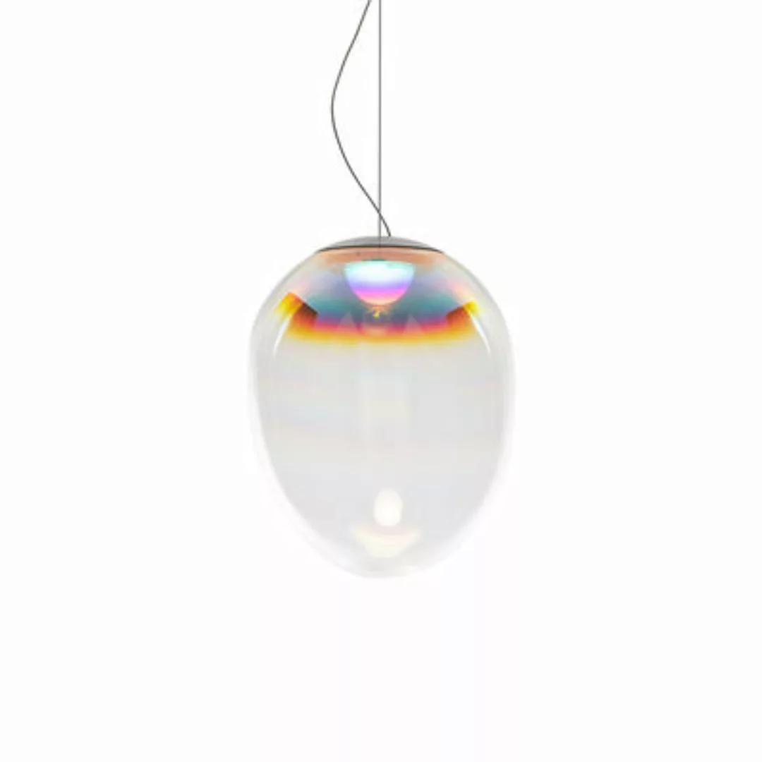 Pendelleuchte Stellar Nebula glas transparent / LED - Ø 30 cm / Irisierende günstig online kaufen