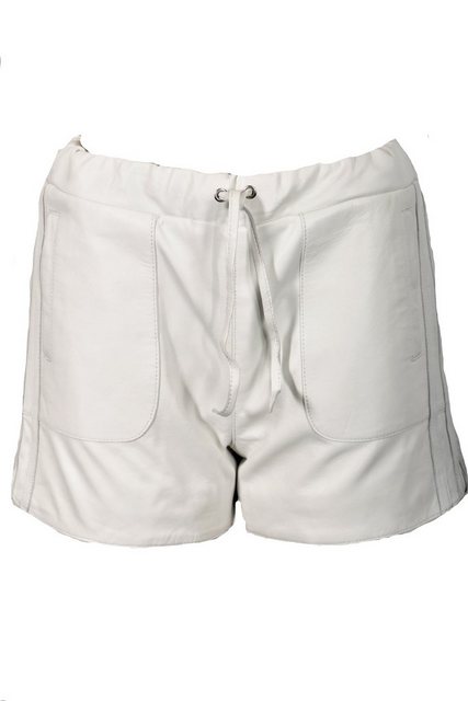 Be Noble Lederhose Hawaii Coole Ledershort im sommerlichem Weiß günstig online kaufen