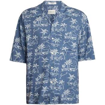 Gant  Kurzarm Hemdbluse Kurzärmliges Hemd mit Rel Island-Print günstig online kaufen