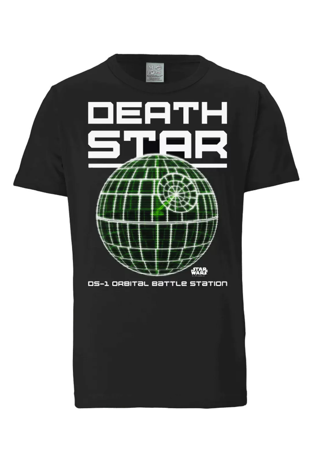 LOGOSHIRT T-Shirt "Star Wars - Death Star", mit coolem Print günstig online kaufen