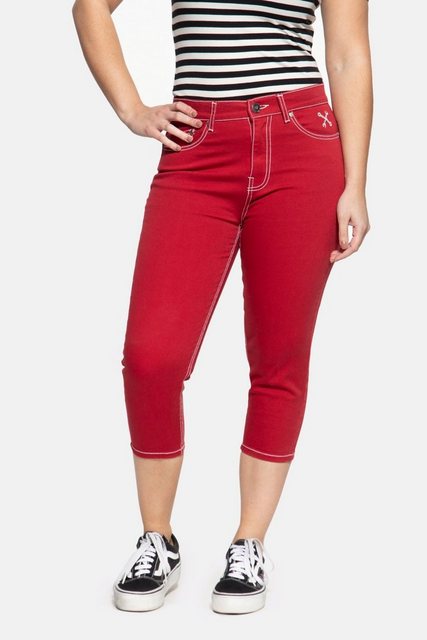 QueenKerosin Caprijeans Betty im 5-Pocket-Design günstig online kaufen