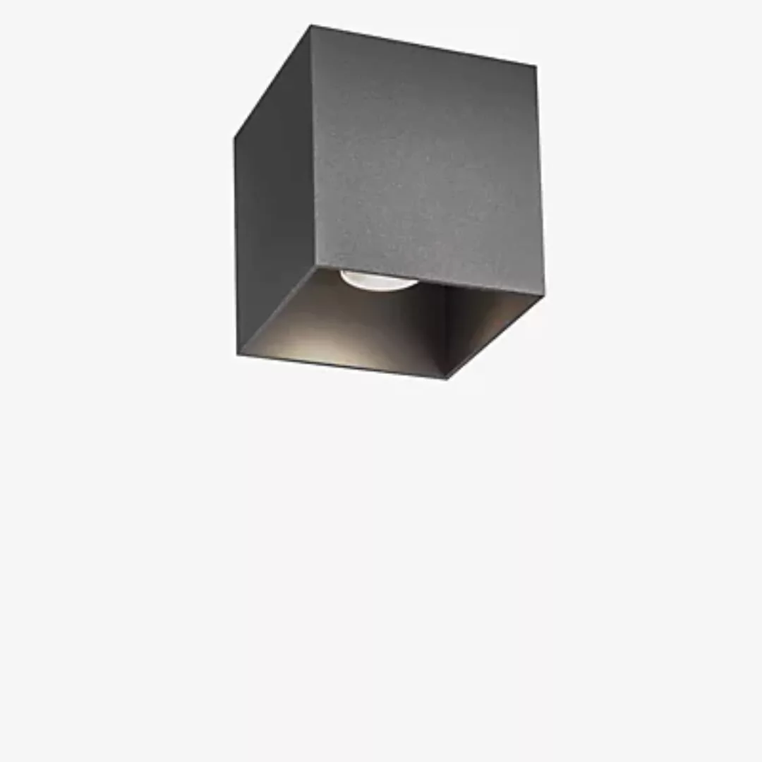 Wever & Ducré Box 1.0 Deckenleuchte LED Outdoor, dunkelgrau - 3.000 K günstig online kaufen