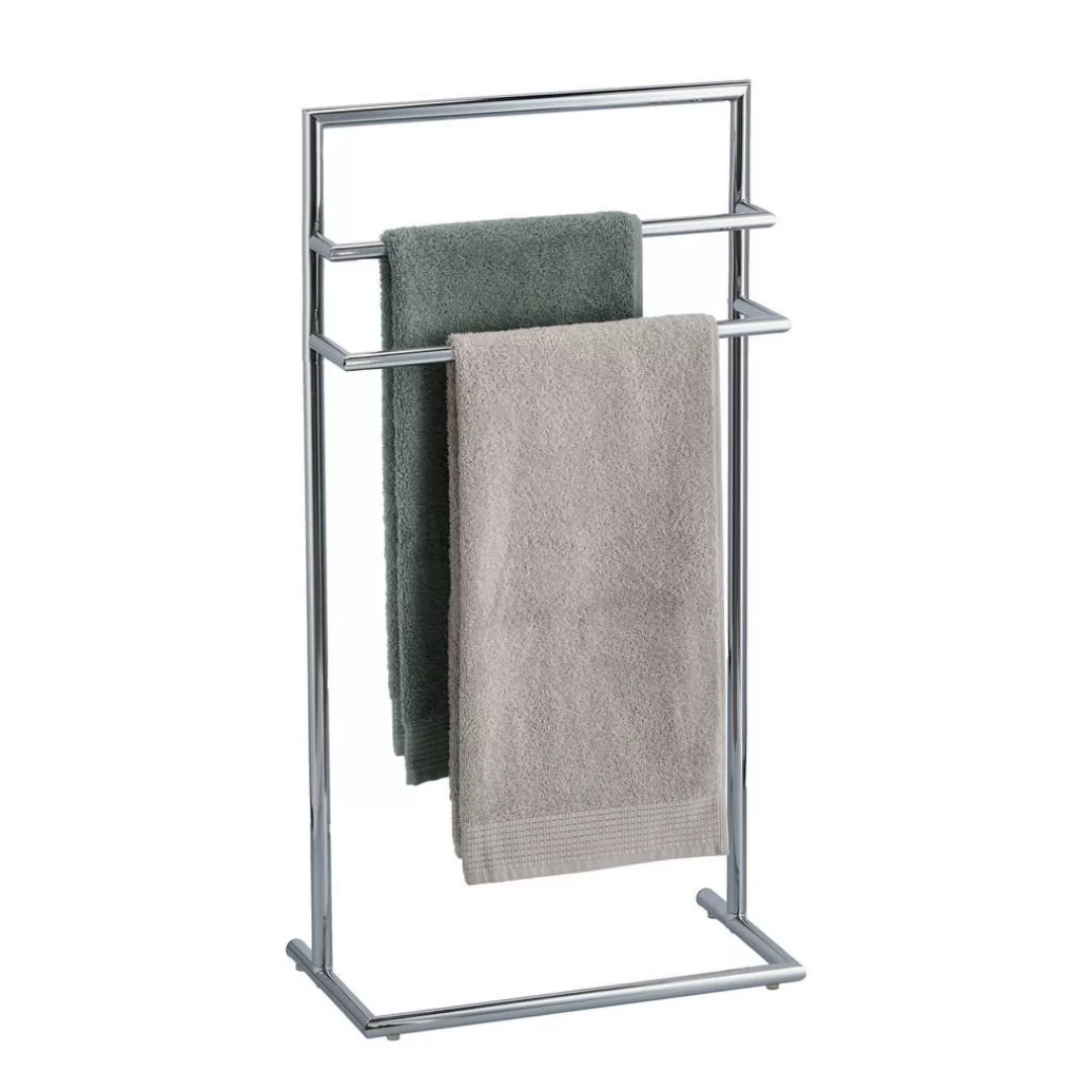 Handtuchständer silber Metall B/H/L: ca. 23x83x43 cm günstig online kaufen