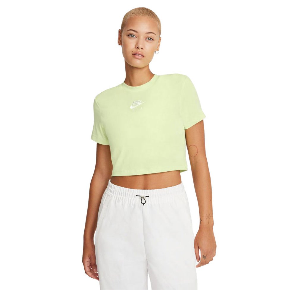 Nike Sportswear Air Kurzärmeliges T-shirt L Lime Ice / Volt / White günstig online kaufen