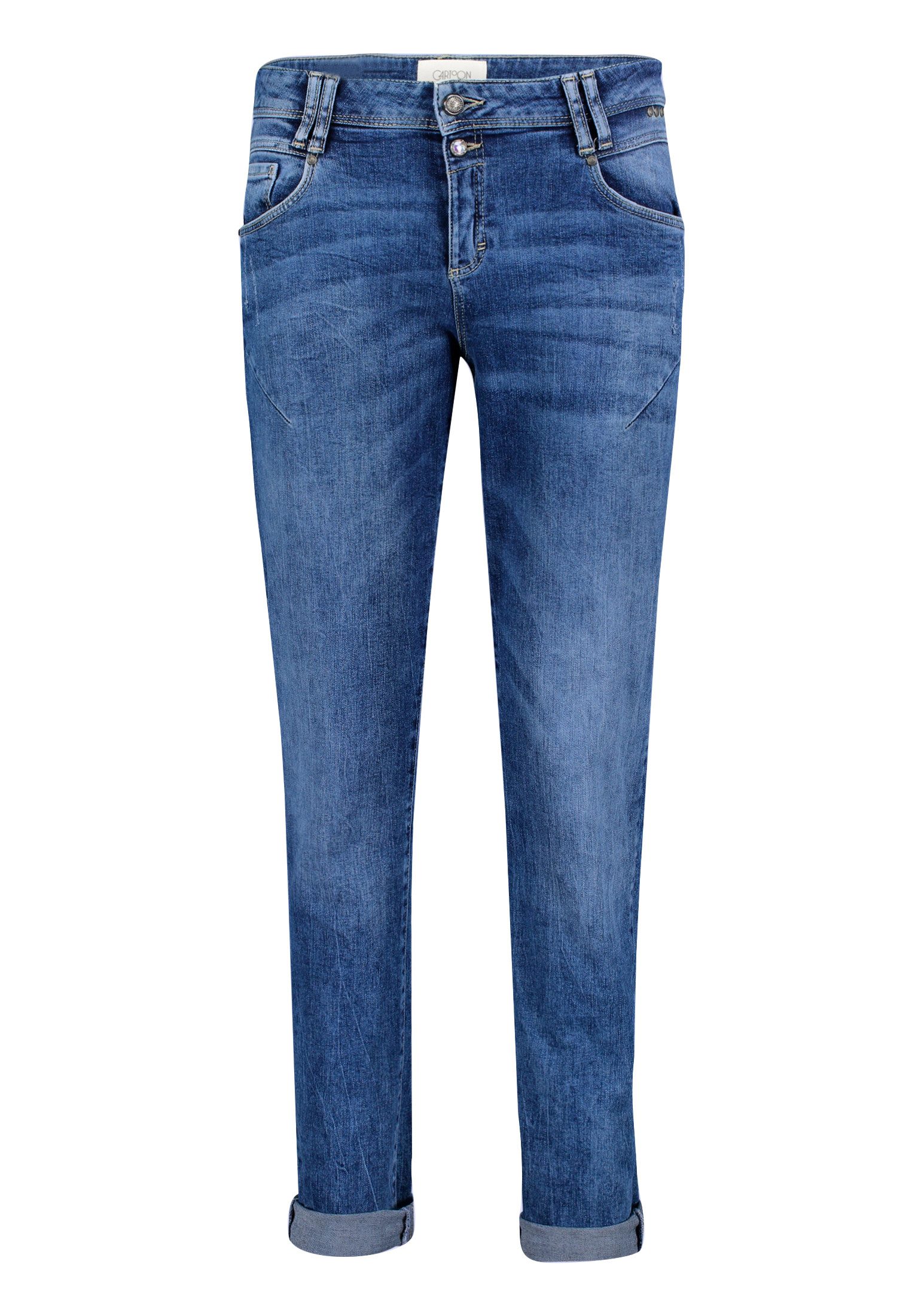 Cartoon Boyfriend-Jeans Cartoon Damen Boyfriend-Hose mit günstig online kaufen