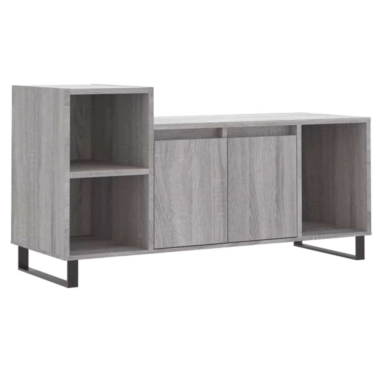 VidaXL TV-Schrank Grau Sonoma 100x35x55 cm Holzwerkstoff  Modell 3 günstig online kaufen