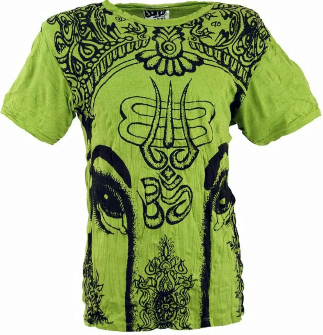 Guru-Shop T-Shirt Sure Herren T-Shirt Ganesh - lemon alternative Bekleidung günstig online kaufen