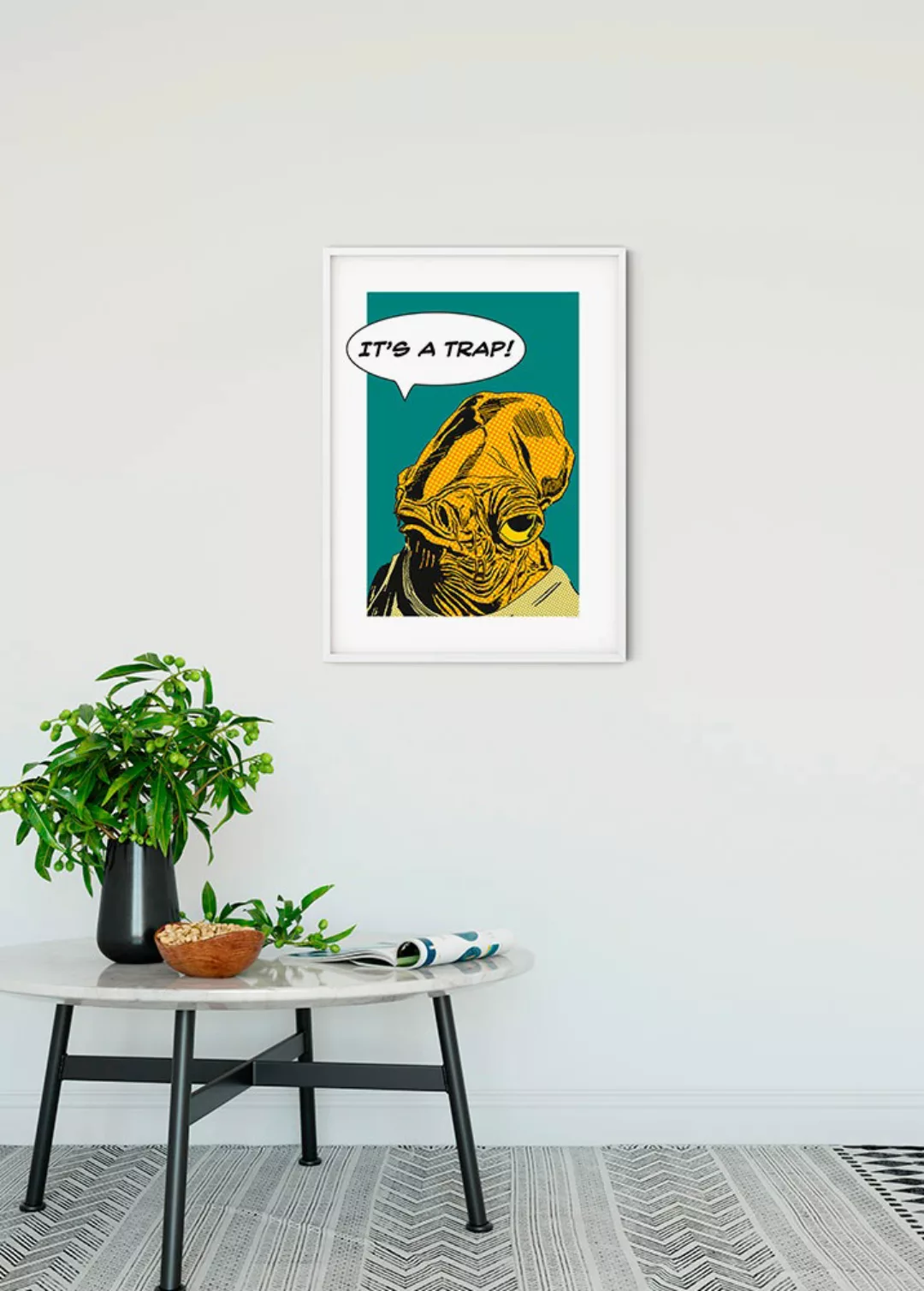 Komar Wandbild Star Wars Ackbar 50 x 70 cm günstig online kaufen