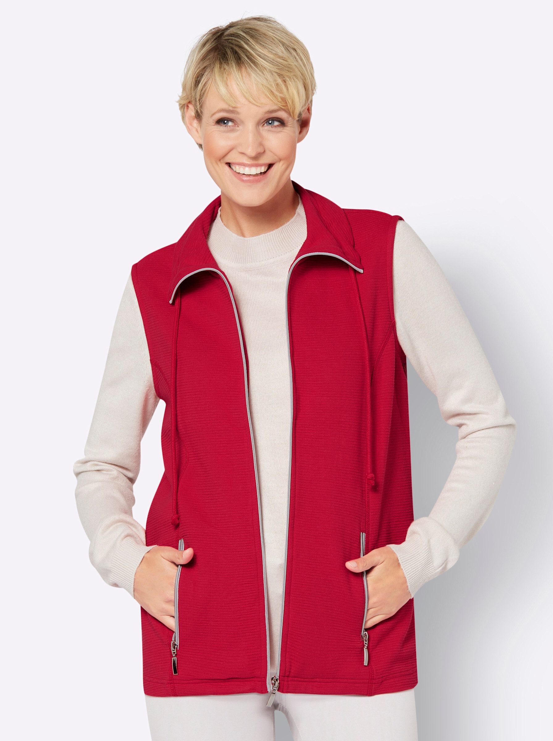 Sieh an! Jerseyweste Jersey-Weste günstig online kaufen