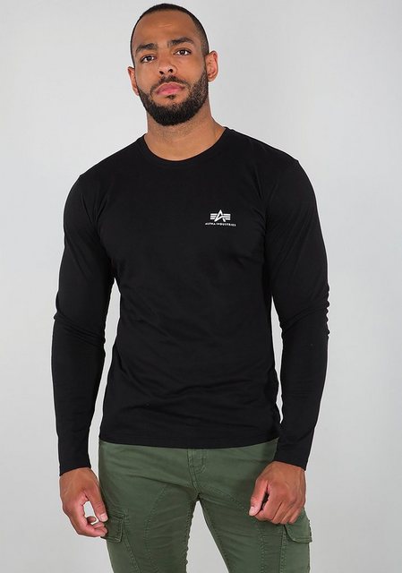 Alpha Industries Langarmshirt Basic LS Small Logo günstig online kaufen