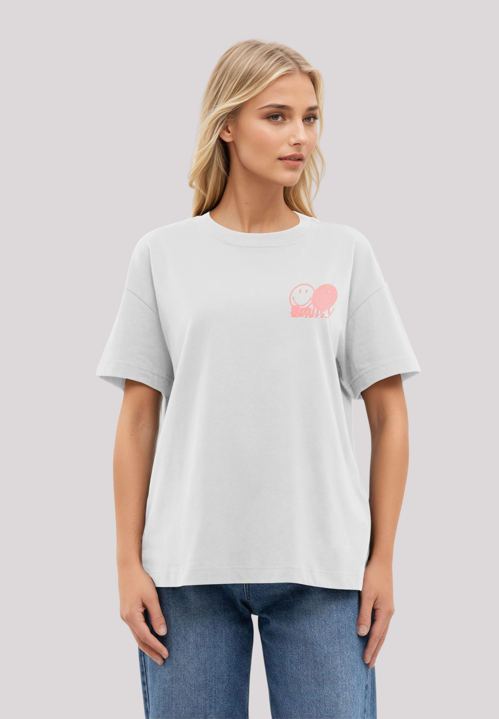 F4NT4STIC T-Shirt "Smiley Originals Rave Streetwear Orange", Premium Qualit günstig online kaufen