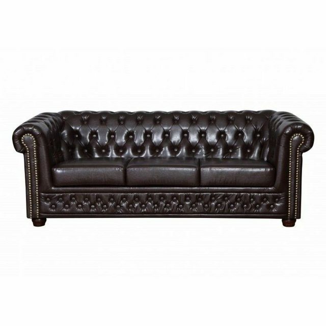 JVmoebel Sofa Klassische Chesterfield Sofagarnitur 3+1 Set Modernes Design günstig online kaufen