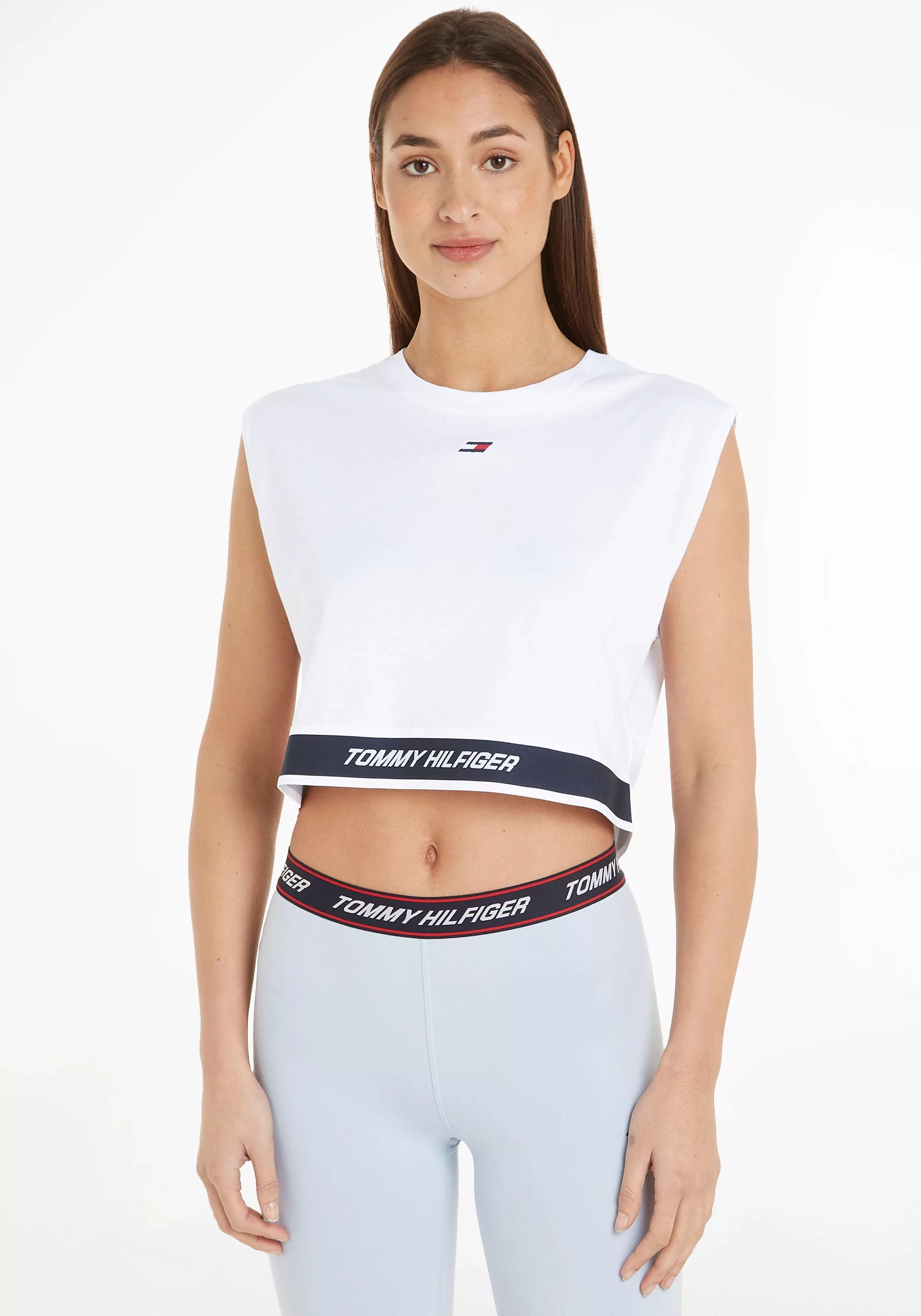 Tommy Hilfiger Sport T-Shirt "RELAXED TAPE C-NK TANK", mit Tommy Hilfiger S günstig online kaufen