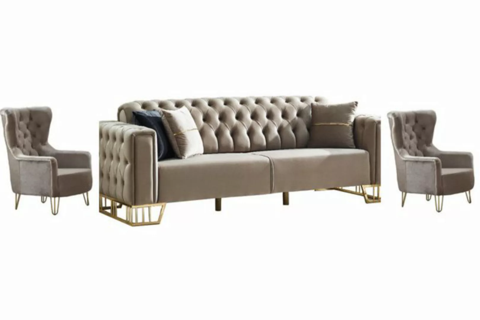 Villa Möbel Sofa Royce, 1 Stk. 2-Sitzer, mit Relax-/Bettfunktion durch umkl günstig online kaufen