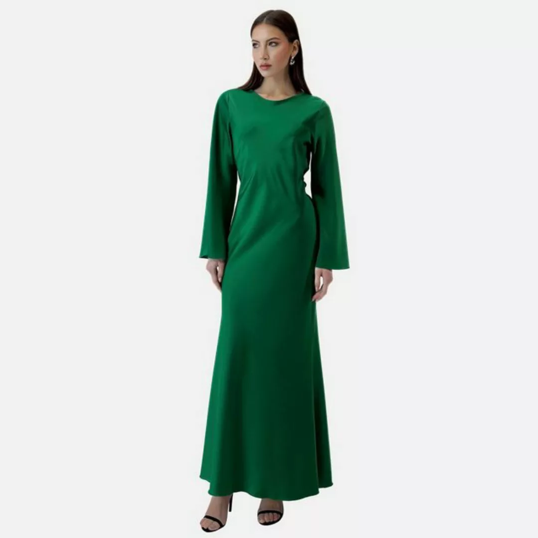 Elara Maxikleid Elara Damen Abaya mit Kopftuch (1-tlg) günstig online kaufen