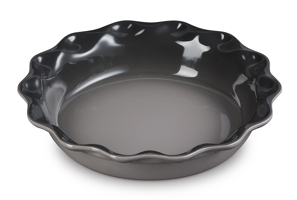 Le Creuset Pie-Form Kuchenform Steinzeug Flint Grau23cm günstig online kaufen
