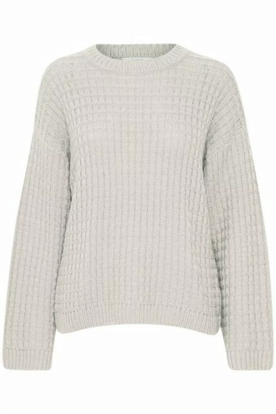 b.young Strickpullover Grobstrick Pullover Sweater mit Abgesetzten Schulter günstig online kaufen