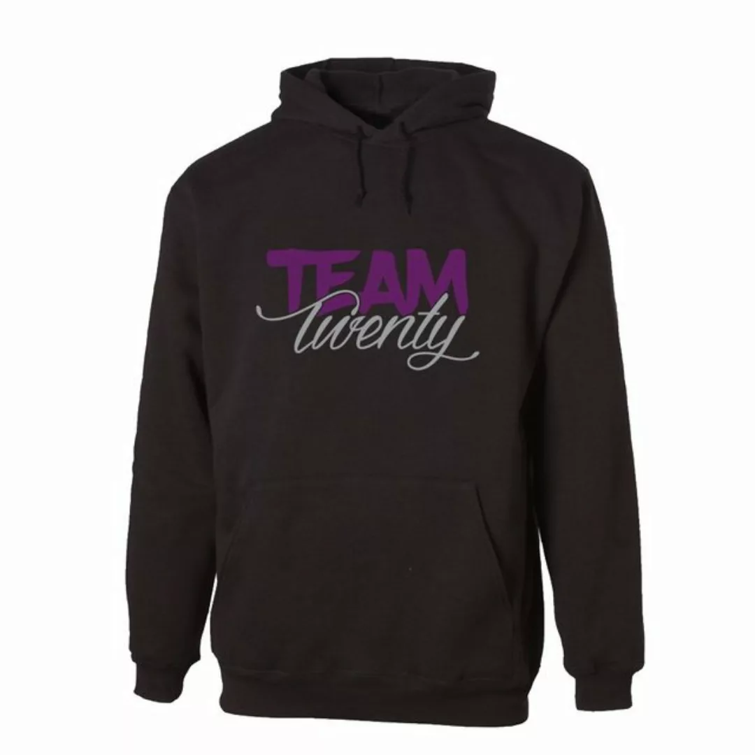 G-graphics Hoodie Team Twenty zum 20ten Geburtstag, Unisex, mit Frontprint günstig online kaufen