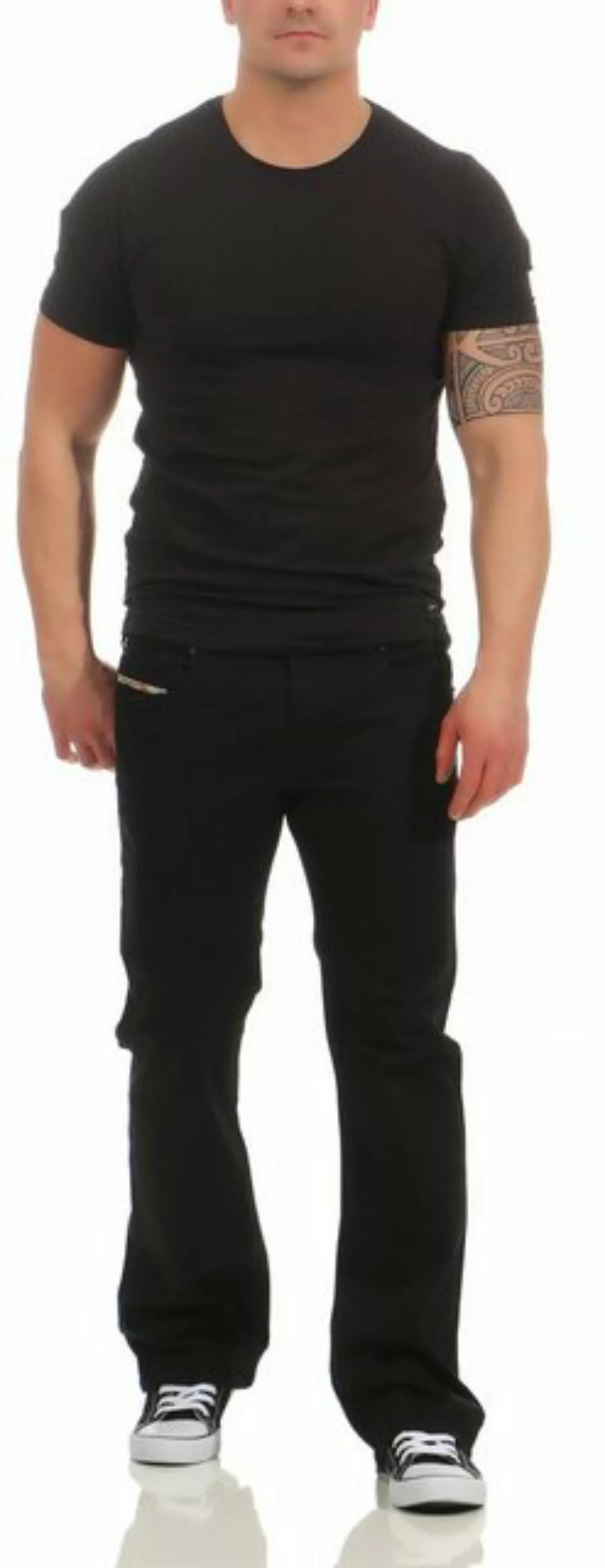 Diesel Bootcut-Jeans Zatiny 0R84A (L30 Schwarz, Bootcut) Stretch, 5-Pocket- günstig online kaufen