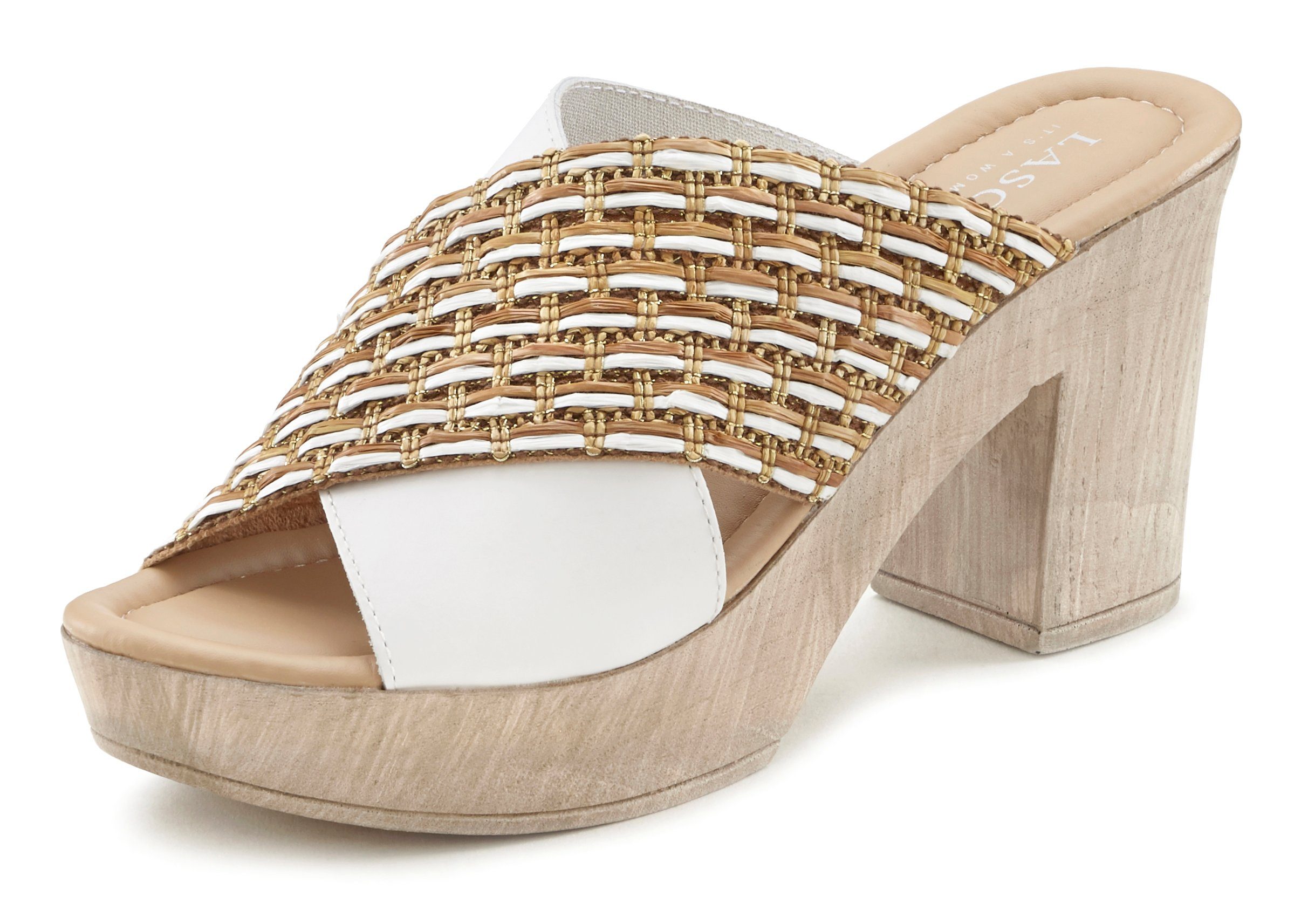 LASCANA Pantolette Mule, Sandale, offener Schuh günstig online kaufen