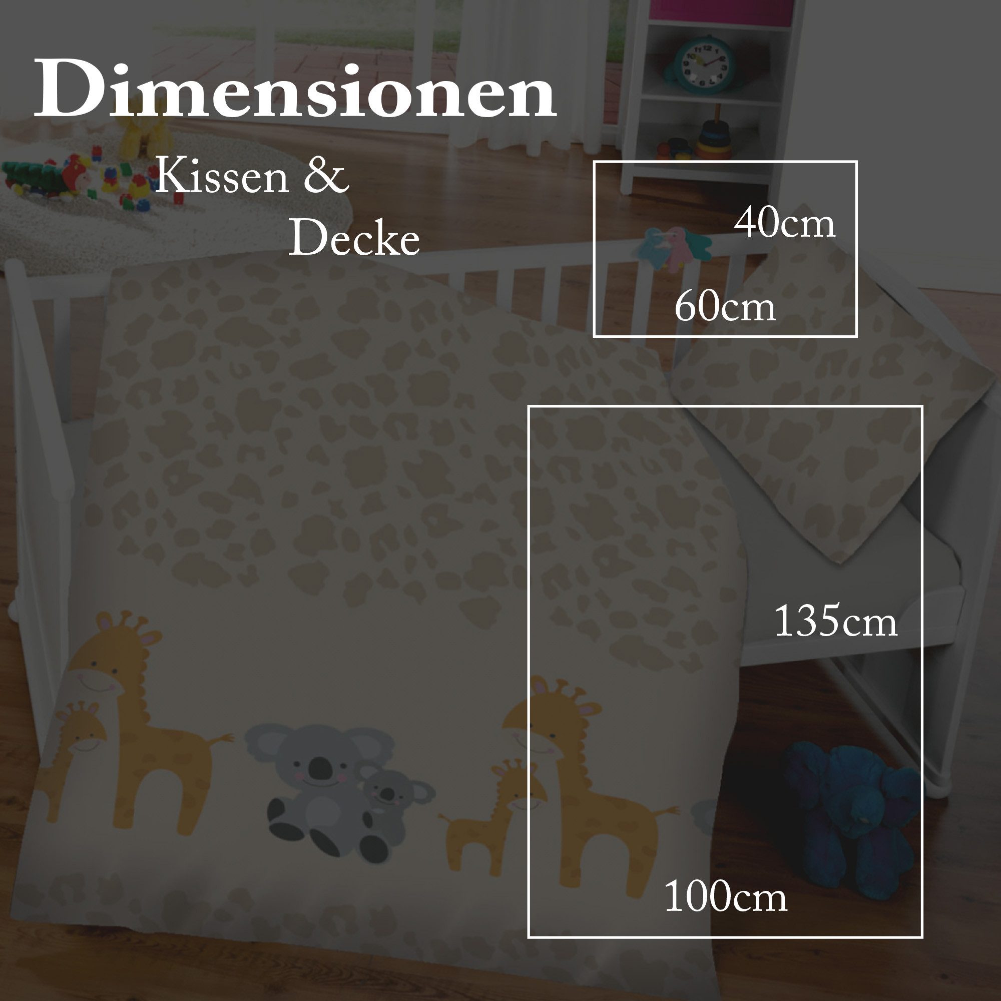 Bestlivings Babybettwäsche KB-04837 Bettbezug, Baumwolle, 2 günstig online kaufen