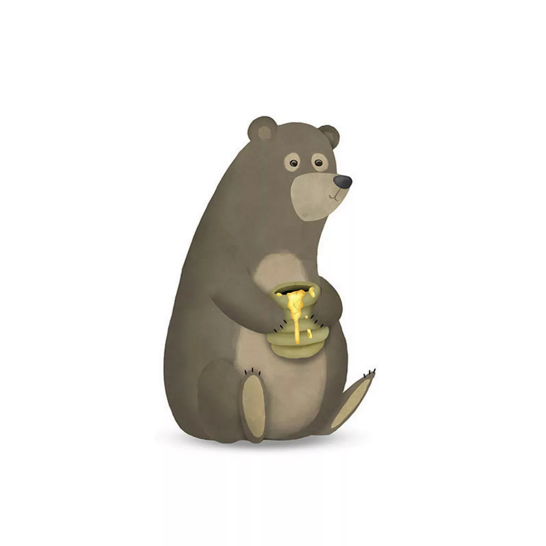Komar Wandbild Cute Animal Bear günstig online kaufen