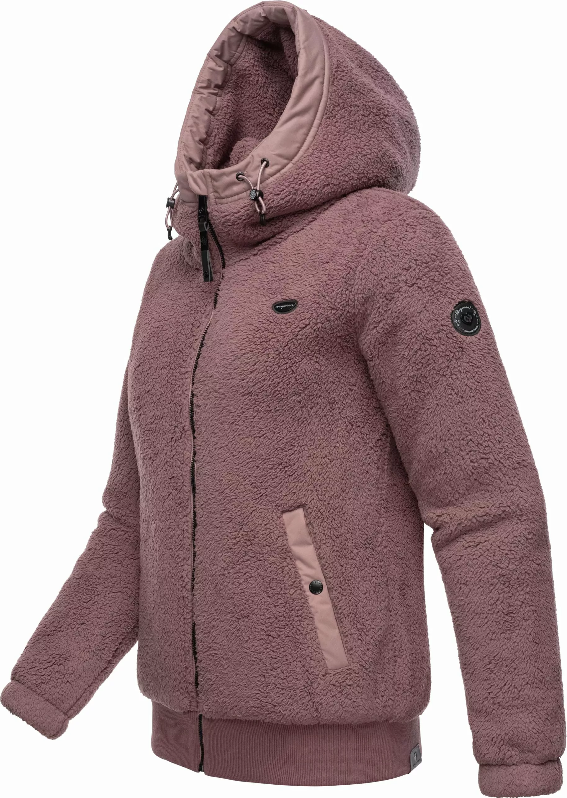 Ragwear Outdoorjacke "Cousy Short", mit Kapuze, flauschige Übergangsjacke m günstig online kaufen