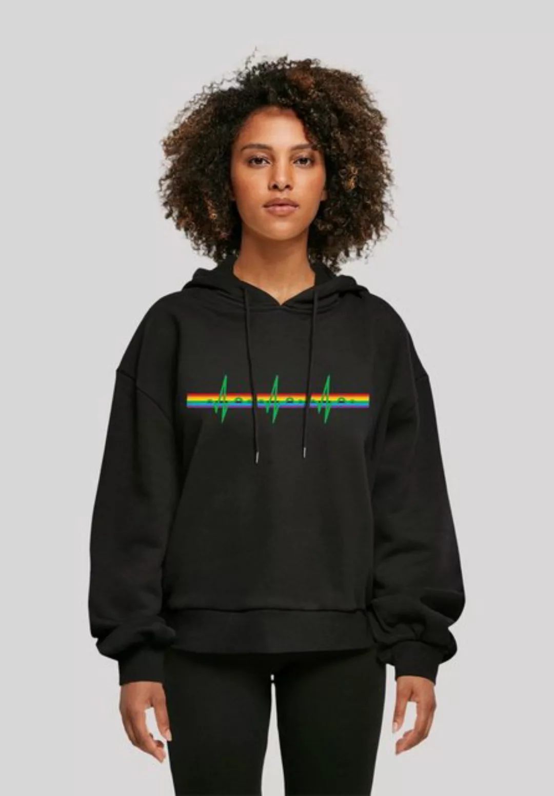 F4NT4STIC Kapuzenpullover "Pink Floyd Prism Heartbeat", Print günstig online kaufen