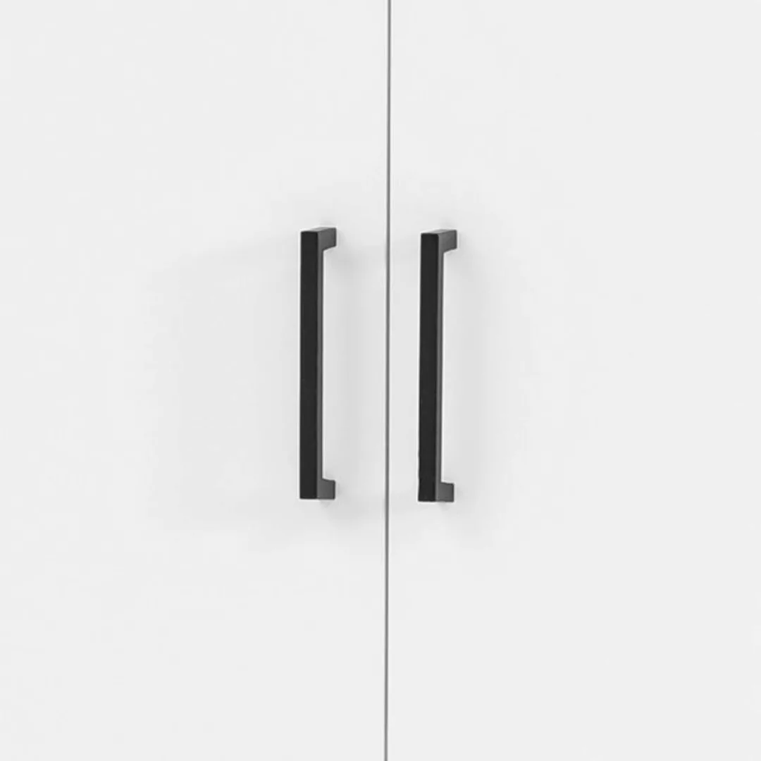 Lomadox Aktenschrank FALUN-80 Büro Schrank 2 Türen Büroschrank weiß 65,2x19 günstig online kaufen
