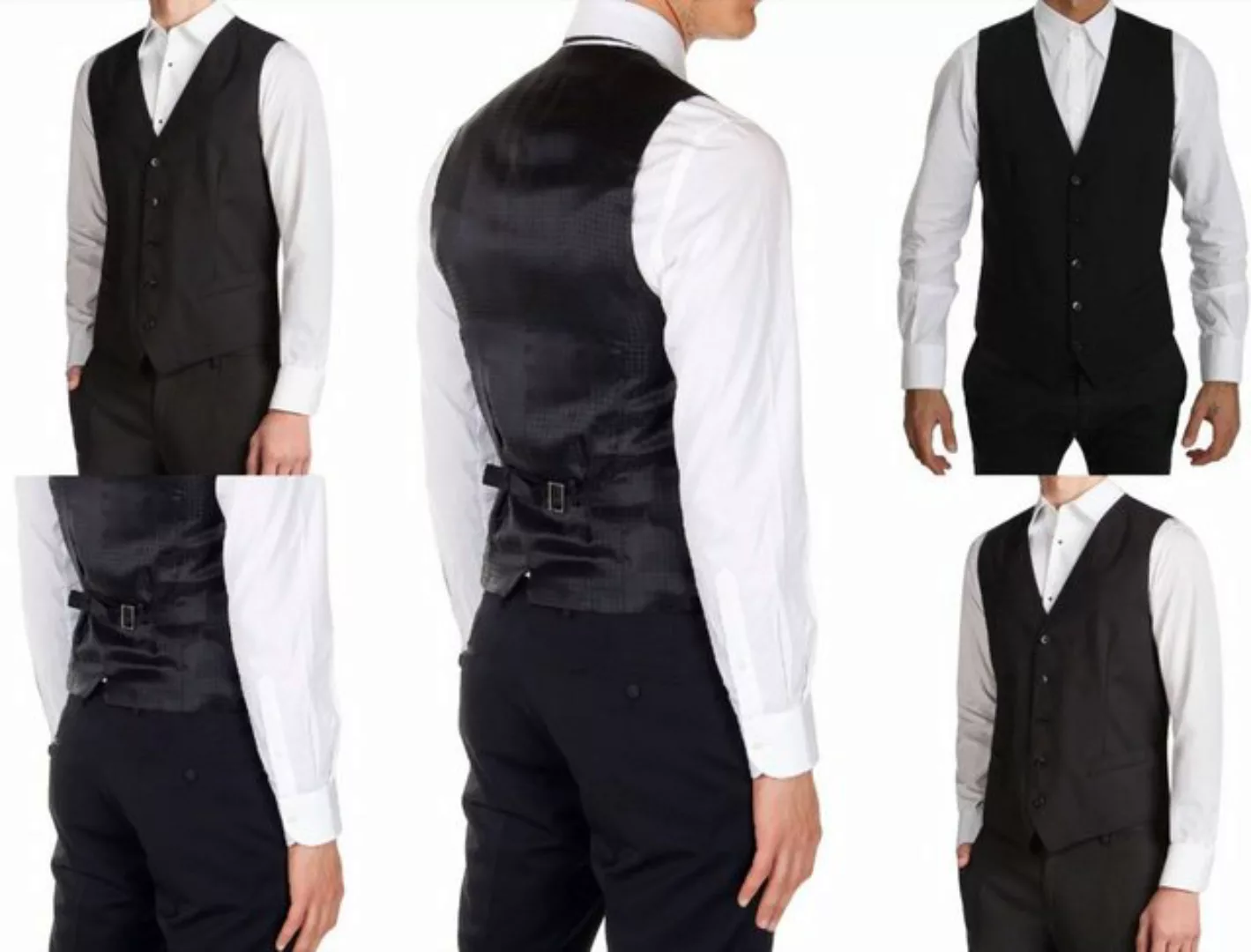 DOLCE & GABBANA Winterjacke Dolce Gabbana Waistcoat Formal Dress Suit Vest günstig online kaufen