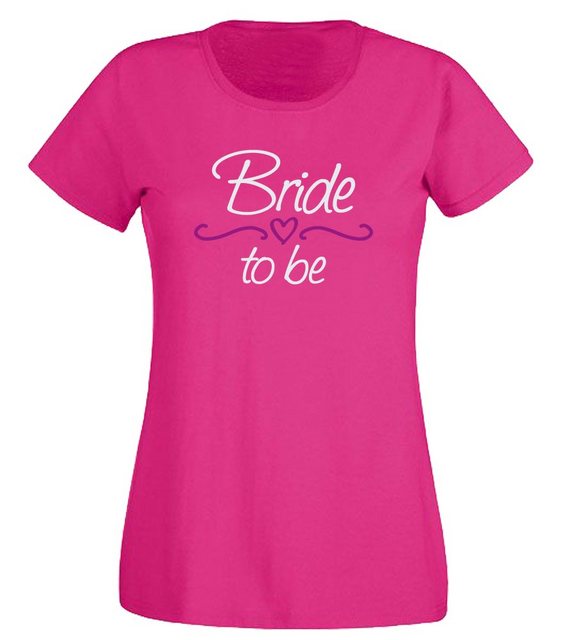 G-graphics T-Shirt Damen T-Shirt - Bride to be JGA-Shirt, Poltershirts, Sli günstig online kaufen