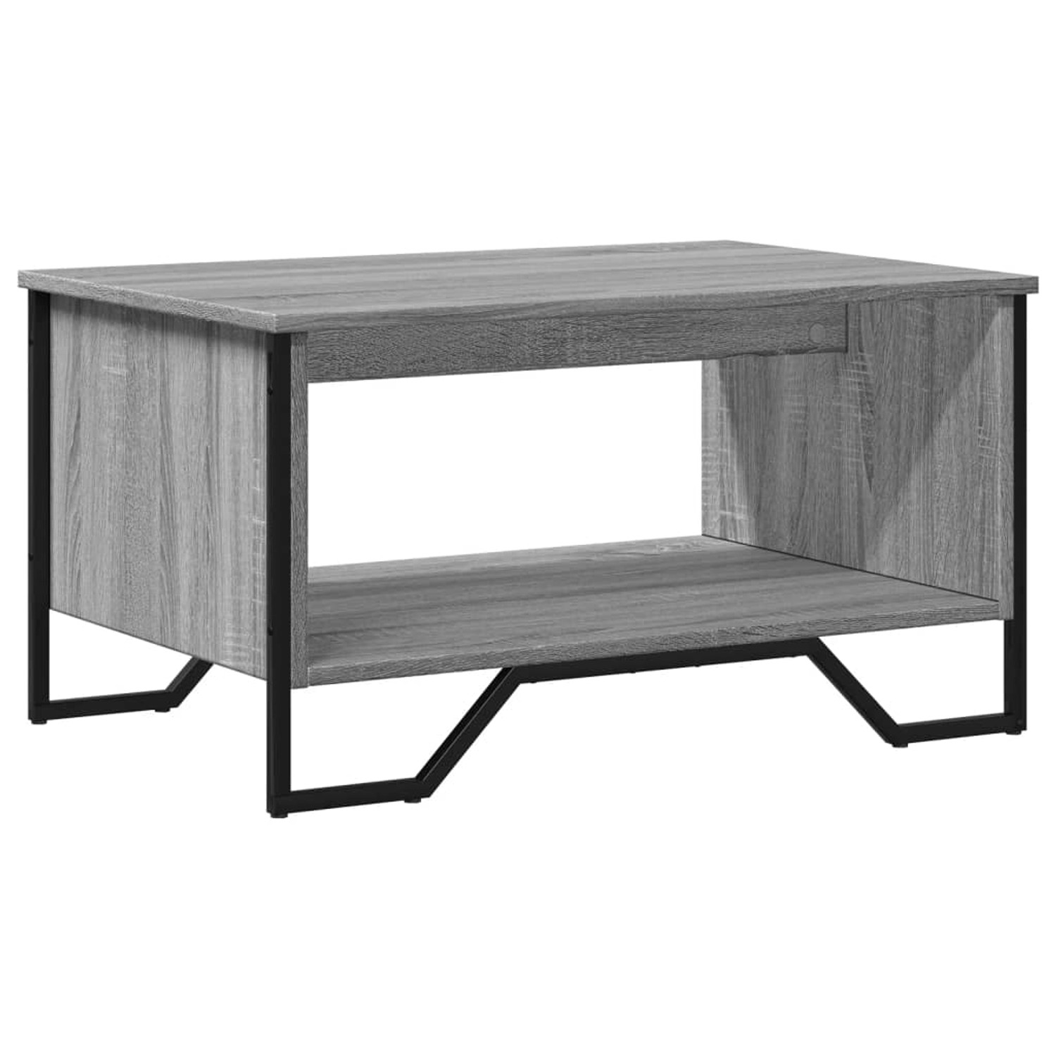 vidaXL Couchtisch Grau Sonoma 75x51x40 cm Holzwerkstoff günstig online kaufen