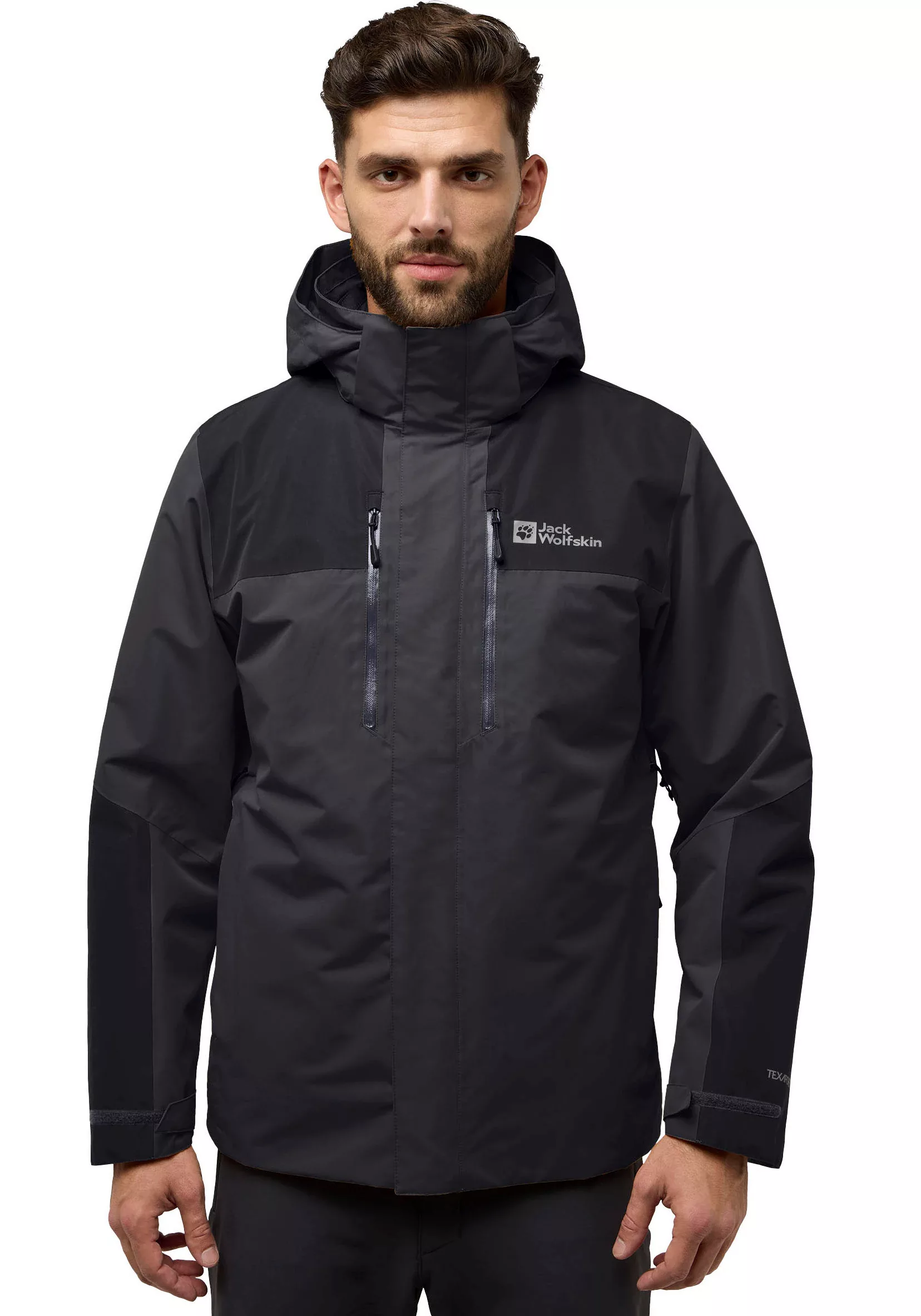 Jack Wolfskin 3-in-1-Funktionsjacke "Funktionsjacke JASPER 3IN1", mit Kapuz günstig online kaufen