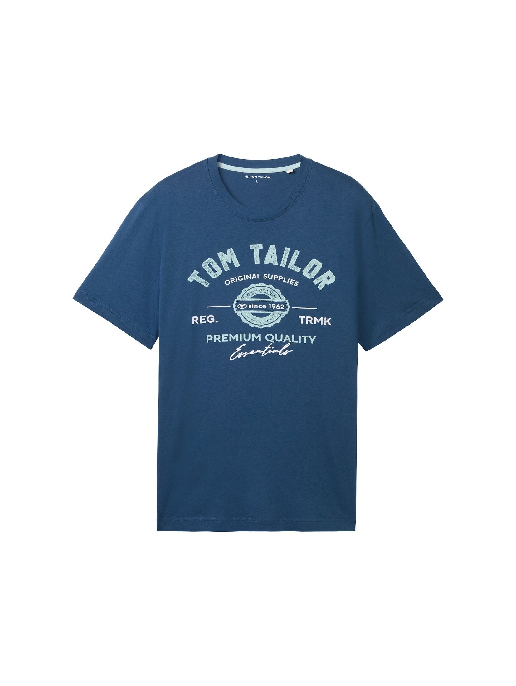 Tom Tailor Herren T-Shirt LOGO - Regular Fit günstig online kaufen