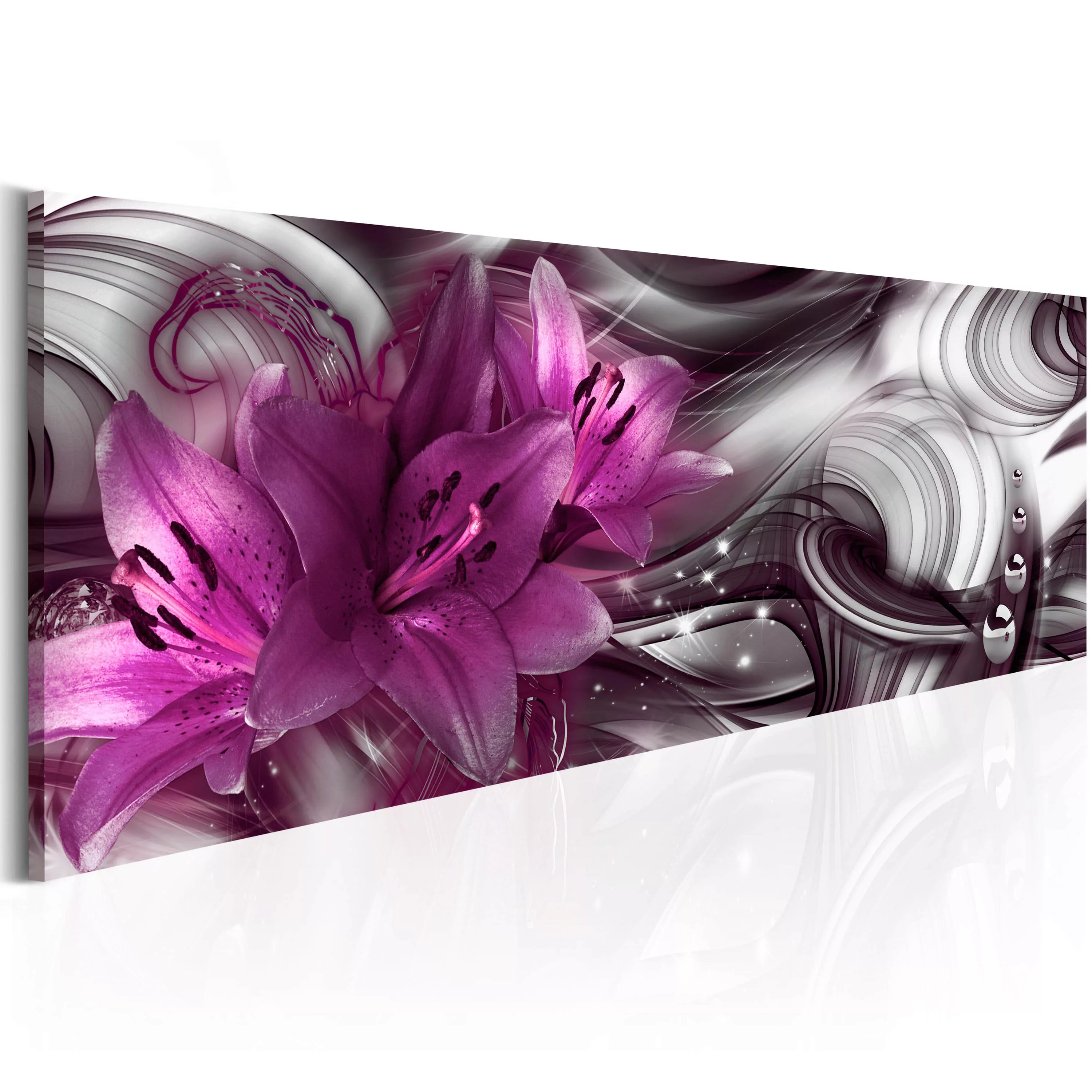 Wandbild - Violettfarbene Tiefe günstig online kaufen