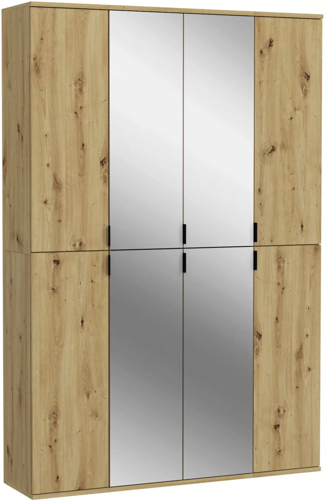 INOSIGN Garderoben-Set "Trondheim, Breite 121 cm, best. aus 3 Schränken, 8 günstig online kaufen