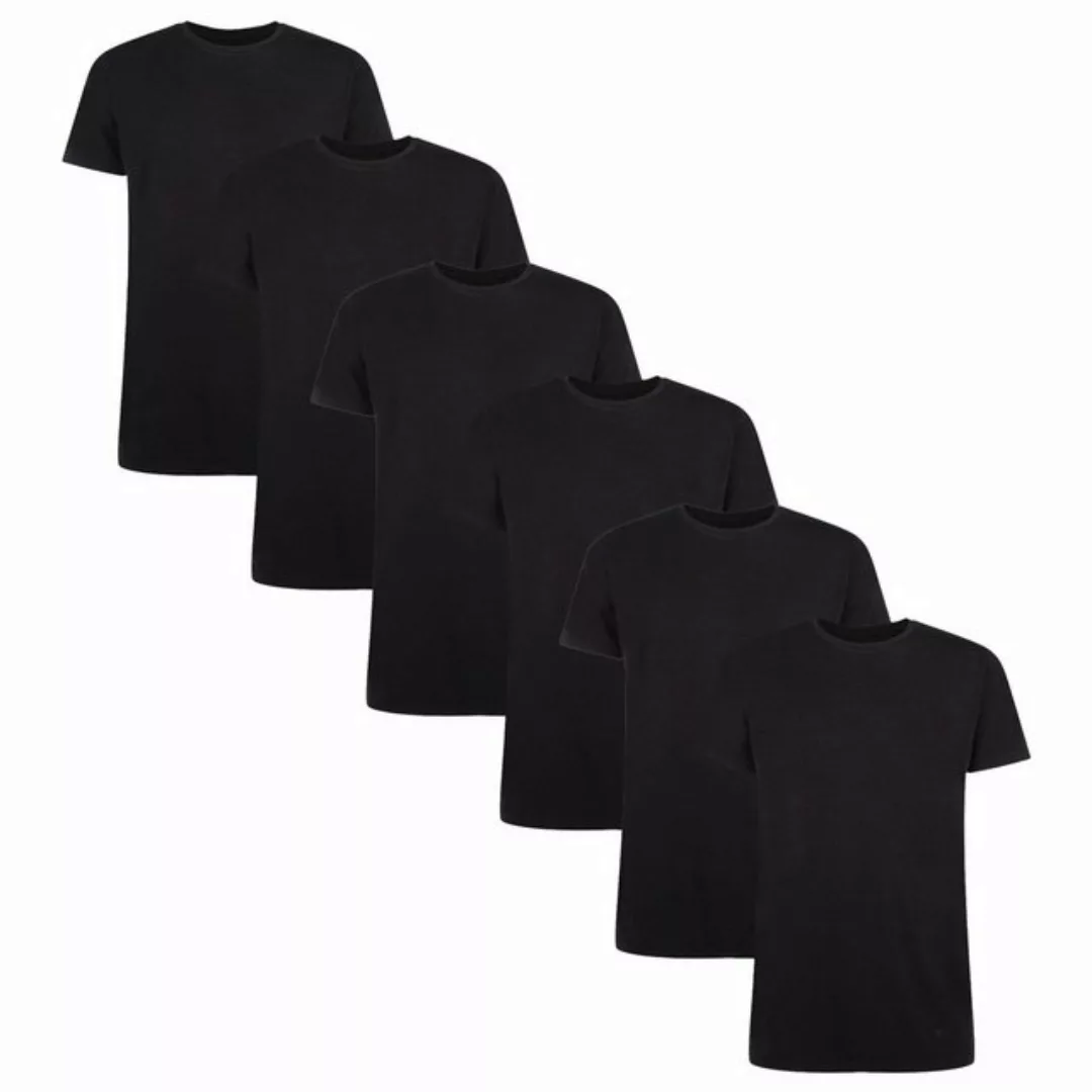 Bamboo basics T-Shirt Herren T-Shirt RUBEN, 6er Pack - Unterhemd günstig online kaufen