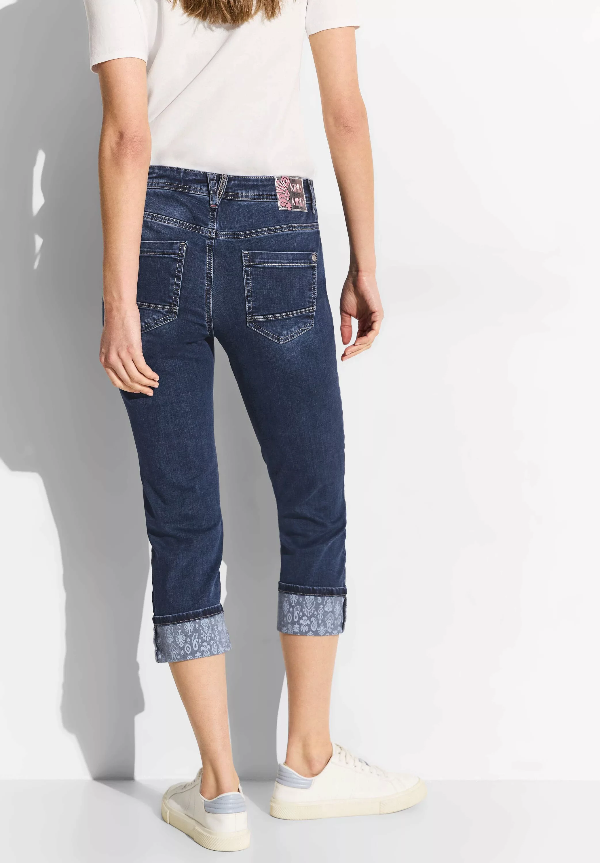 Cecil 7/8-Jeans, softer Materialmix günstig online kaufen